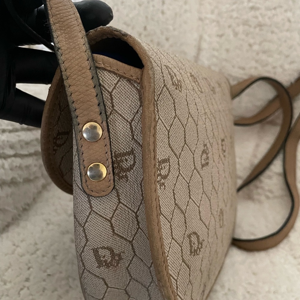 Vintage Dior canvas crossbody bag - Picture 8 of 12